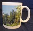 Coffee Mug with Mountain Scene